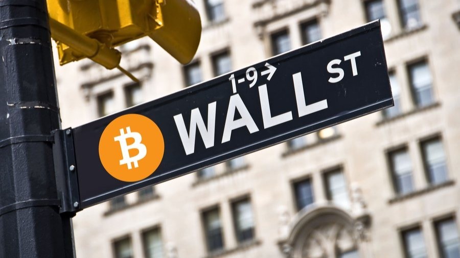 kriptós cégek a Wall Streeten